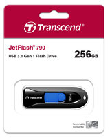 Transcend JetFlash 790K 256 GB USB 3.1 Schwarz