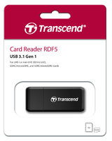 Transcend Kartenleser RDF5K USB 3.1 schwarz
