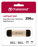 Transcend JetFlash 930C 256 GB USB 3.2 TLC 