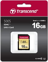 Transcend SDHC 500S 16GB Class 10 UHS-I U1