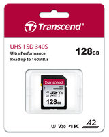 Transcend SDXC 340S 128GB UHS-I U3 A2 V30